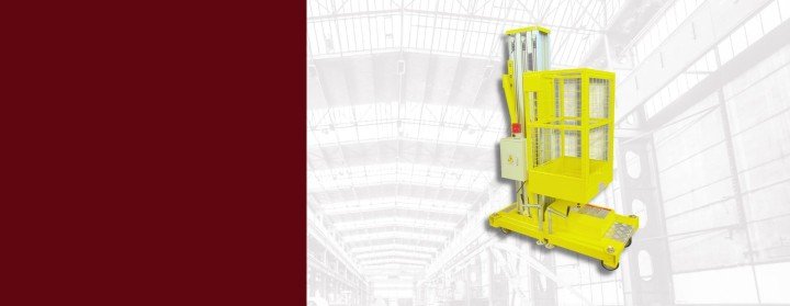 Plataforma Elevatória Elétrica | Mastro Único Hovam