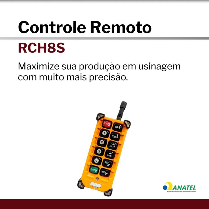 Controle Remoto | RCH8S Hovam