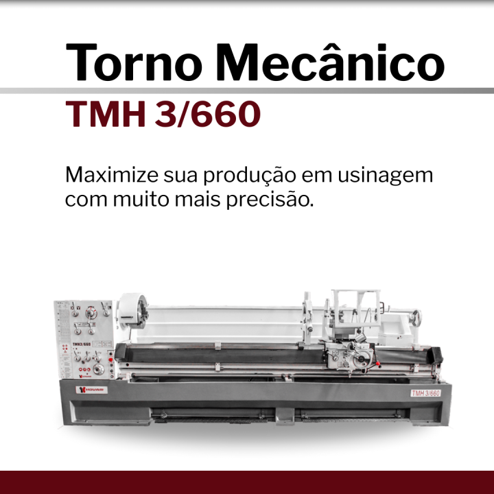 Torno Mecânico Hovam|TMH 3/660