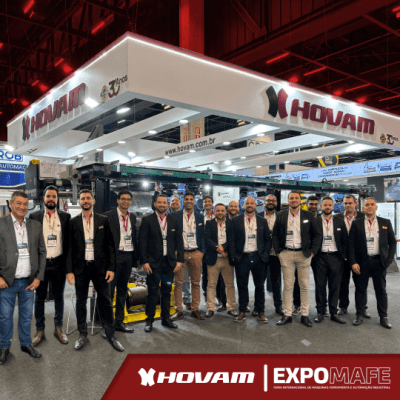 EXPOMAFE 2025: A força da indústria brasileira passou pelo estande da Hovam