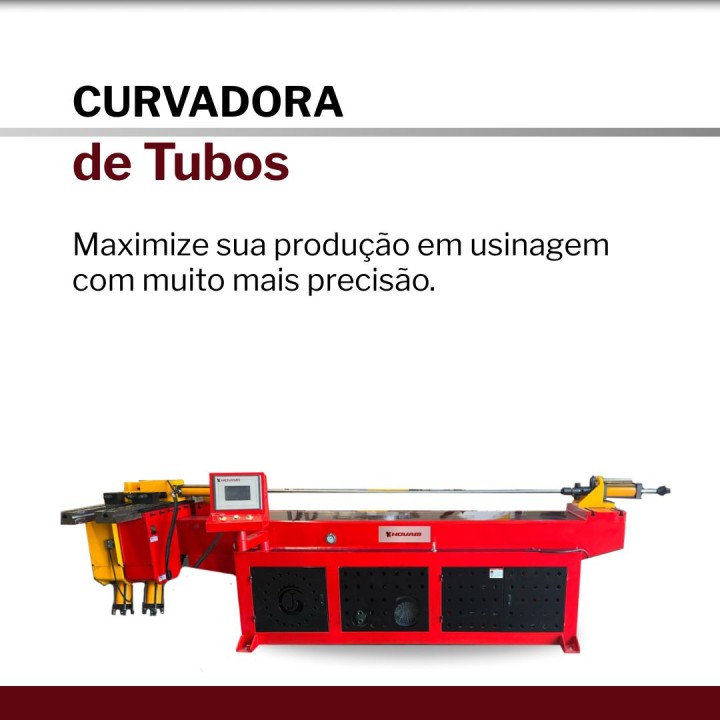  Curvadora de Tubos | Hovam
